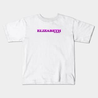 ELIZABETH. MY NAME IS ELIZABETH. SAMER BRASIL Kids T-Shirt